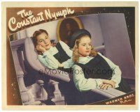 5y309 CONSTANT NYMPH LC '43 close-up of sisters Joan Fontaine & Joyce Reynolds!