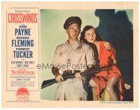 5y326 CROSSWINDS LC #1 '51 John Payne & Rhonda Fleming are hunting for South Sea gold!