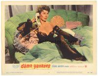 5y333 DAMN YANKEES LC #8 '58 baseball, super sexy barely-dressed Gwen Verdon in bed!