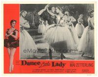5y335 DANCE LITTLE LADY LC '55 Terence Morgan, Mai Zetterling, English ballet dancing!