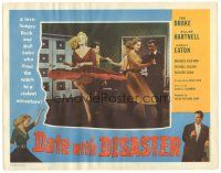 5y343 DATE WITH DISASTER LC '58 love-hungry rock & roll babe Shirley Eaton fired the spark!
