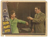 5y348 DEAD MAN'S EYES LC '44 Lon Chaney Jr., Jean Parker, his eyes lived to condemn his killer!