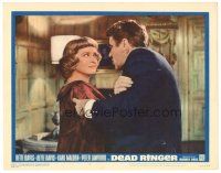 5y351 DEAD RINGER LC #2 '64 close up of Peter Lawford grabbing creepy Bette Davis!