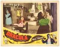5y374 DRACULA LC #7 R51 women inside room praying to be protected from the vampires!