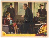 5y398 FINGERS AT THE WINDOW LC '42 Lew Ayres, Charles Brown and Laraine Day, you're next!