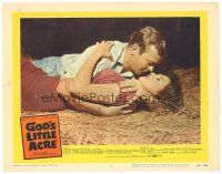 5y441 GOD'S LITTLE ACRE LC #5 '58 Aldo Ray rolling in the hay w/sexy Tina Louise!