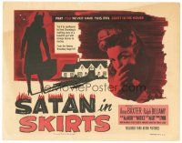 5y063 GUEST IN THE HOUSE TC R57 evil mentally ill Anne Baxter with devil horns is Satan in Skirts!
