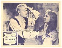 5y461 HAMLET LC R50s Laurence Olivier in William Shakespeare classic, Best Picture winner!