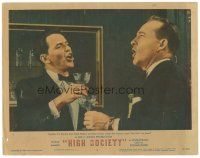 5y478 HIGH SOCIETY LC #3 '56 c/u of Frank Sinatra & Bing Crosby singing together for 1st time!