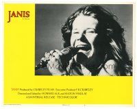 5y533 JANIS LC #2 '75 great close image of Joplin singing into microphone, rock & roll!