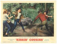 5y551 KISSIN' COUSINS LC #7 '64 hillbilly Elvis Presley fights his twin over girls!