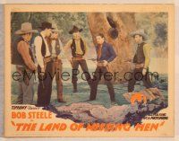 5y561 LAND OF MISSING MEN LC '30 cowboy Bob Steele, Eddie Dunn & others held at gunpoint!