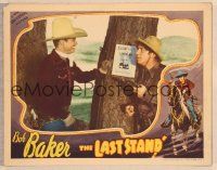 5y565 LAST STAND LC '38 great image of Bob Baker, wanted poster & Fuzzy Knight!