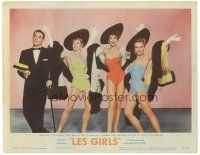 5y576 LES GIRLS LC #7 '57 Gene Kelly + sexy dancers Mitzi Gaynor, Kay Kendall & Taina Elg!