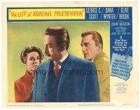 5y581 LIST OF ADRIAN MESSENGER LC #2 '63 John Huston directed, George C. Scott, Kirk Douglas!