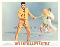 5y586 LIVE A LITTLE, LOVE A LITTLE LC #6 '68 image of Elvis Presley in wacky dream-dance sequence!
