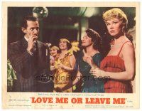 5y596 LOVE ME OR LEAVE ME LC #6 '55 Doris Day as Ruth Etting is a dime-a-dance girl in Chicago!