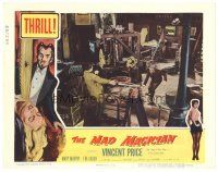 5y601 MAD MAGICIAN LC '54 Vincent Price is a crazy magician who performs dangerous tricks!