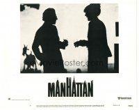 5y611 MANHATTAN LC #7 '79 classic silhouette image of Woody Allen & Diane Keaton!
