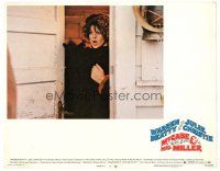 5y622 McCABE & MRS. MILLER LC #4 '71 Robert Altman directed, image of surprised Julie Christie!