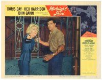 5y630 MIDNIGHT LACE LC #7 '60 beautiful scared Doris Day asks John Gavin for help!