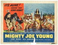 5y631 MIGHTY JOE YOUNG LC #6 R53 first Ray Harryhausen, great image of tribal ceremony!