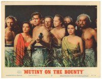 5y649 MUTINY ON THE BOUNTY LC #5 R57 Clark Gable, Franchot Tone, sexy Movita & crew of mutineers!