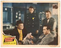 5y657 MYSTERY STREET LC #6 '50 Ricardo Montalban, Bruce Bennett, John Sturges film noir!