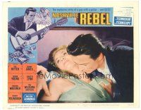 5y661 NASHVILLE REBEL LC #8 '66 border art of Waylon Jennings playing guitar + romancing girl!