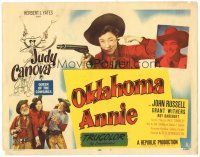 5y096 OKLAHOMA ANNIE TC '51 cool images of queen cowgirl Judy Canova + Hirschfeld art!