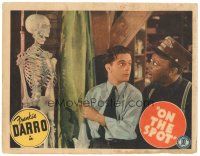 5y675 ON THE SPOT LC '40 great image of Frankie Darro & Mantan Moreland w/classic expression!