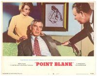 5y721 POINT BLANK LC #1 '67 Angie Dickinson listens as Lee Marvin talks to Carroll O'Connor!