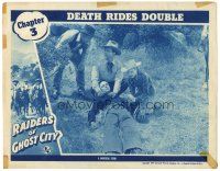 5y743 RAIDERS OF GHOST CITY chapter 3 LC '44 Dennis Moore western serial, Death Rides Double!