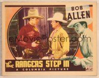 5y748 RANGERS STEP IN LC '37 image of cowboy Bob Allen deputizing man!