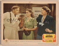 5y750 RATIONING LC #7 '44 Wallace Beery, Dorothy Morris with Marjorie Main!
