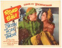 5y766 ROAD TO BALI LC #6 '52 wacky close up of sexy Dorothy Lamour carrying Bob Hope!