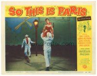 5y823 SO THIS IS PARIS LC #4 '54 dancing Gene Nelson, Gloria De Haven!