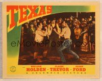 5y883 TEXAS LC '41 George Marshall directed western, wacky boxing image!