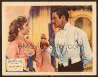 5y887 THAT FORSYTE WOMAN LC #5 '49 image of Errol Flynn grabbing Greer Garson by the wrist!