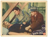 5y895 THIS MAN IS DANGEROUS LC '41 James Mason, Margaret Vyner, Gordon McLeod, Death Cell!