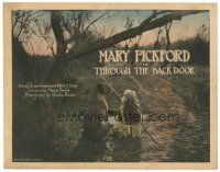 5y137 THROUGH THE BACK DOOR TC '21 wonderful image of Mary Pickford fishing with her giant dog!