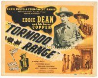 5y140 TORNADO RANGE TC '48 singing cowboy Eddie Dean rules a feud-swept range!