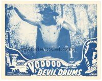 5y944 VOODOO DEVIL DRUMS LC R40s Toddy all-black horror, cool image of weird zombie in cowboy hat!