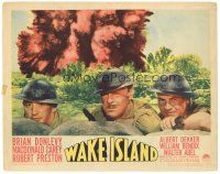 5y948 WAKE ISLAND LC '42 Brian Donlevy, Macdonald Carey & Robert Preston!
