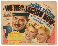 5y151 WE'RE IN THE LEGION NOW TC '36 Legionnaire Reginald Denny, Esther Ralston, Eleanor Hunt