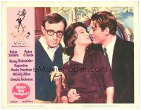 5y960 WHAT'S NEW PUSSYCAT LC #1 '65 Woody Allen, Peter O'Toole & sexy Paula Prentiss!