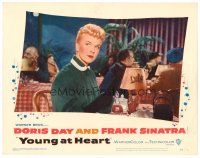 5y992 YOUNG AT HEART LC #4 '54 great close up image of pretty Doris Day!