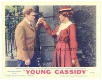 5y994 YOUNG CASSIDY LC #7 '65 John Ford directed, womanizing Rod Taylor w/pretty Maggie Smith!