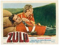 5y998 ZULU LC #1 '64 wounded Stanley Baker & Michael Caine, Cy Endfield's classic!