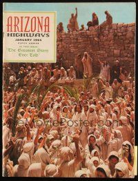 6b398 ARIZONA HIGHWAYS magazine January 1965 The Greatest Story Ever Told was filmed there!